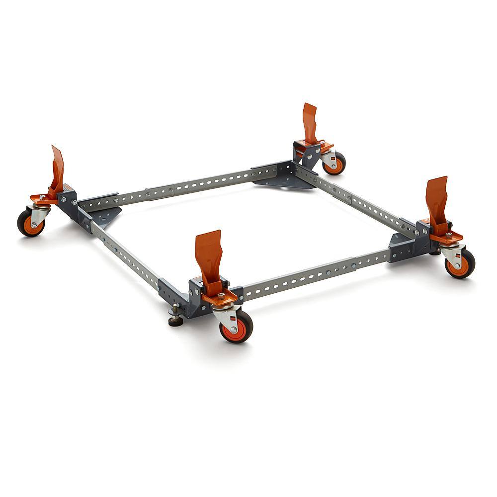 BORA  All-Swivel Steel Heavy Duty 650 lb. Capacity Universal Mobile Base
