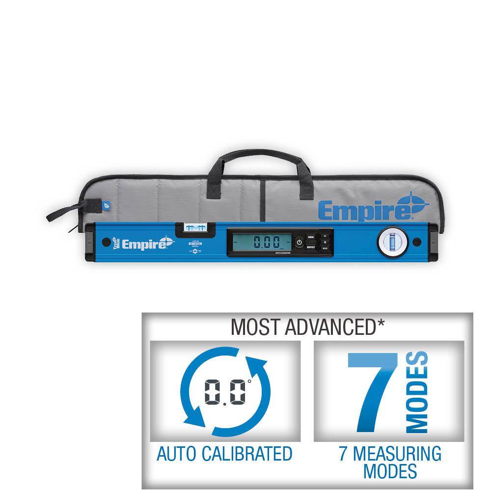 Empire E105.24 24 in. True Blue Digital Box Level with Case