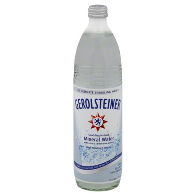Gerolsteiner Brunnen Gerolsteiner  Sparkling Water. 25.3 oz