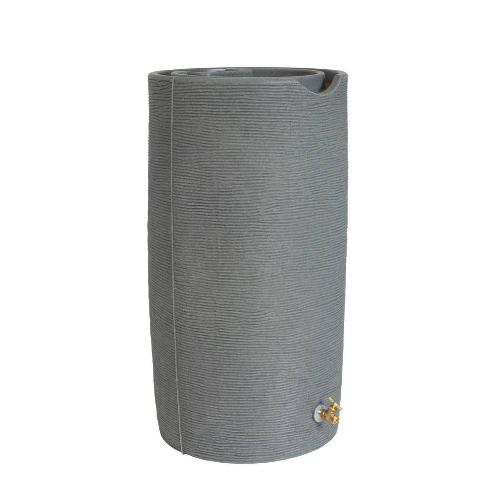 Good Ideas IMP-STONE65-LIG Impressions Stone 65 Gal. Light Granite Rain Barrel