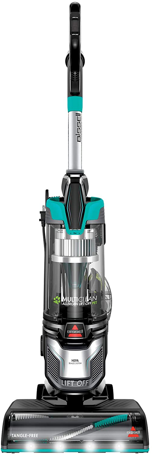 BISSELL 2998 MultiClean Allergen Lift-Off Pet Vacuum with HEPA Filter Sealed System. Lift-Off Portable Pod. LED Headlights. Specialized Pet Tools. Easy Empty
