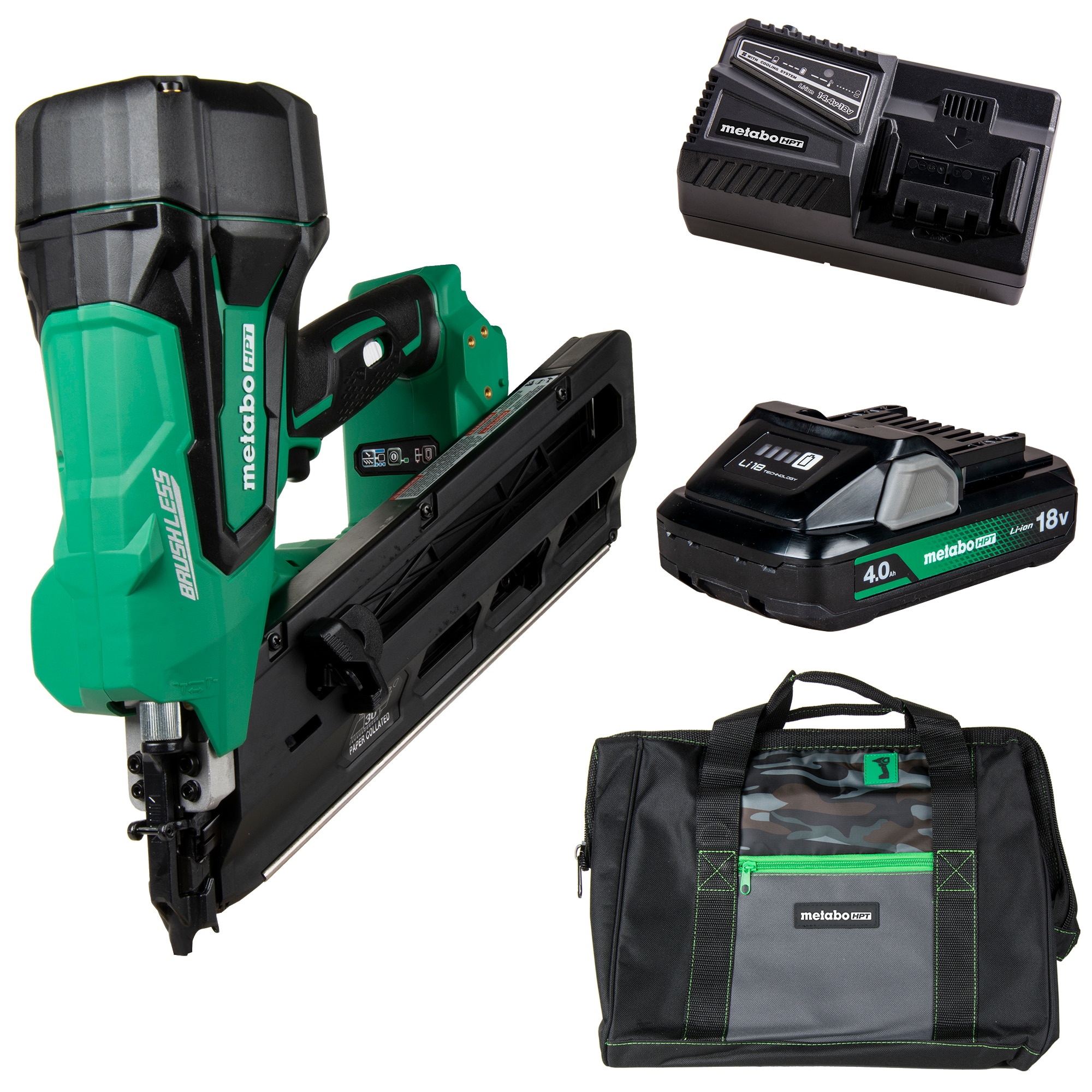 Metabo HPT 3.5-in 30-Degree Cordless Framing Nailer