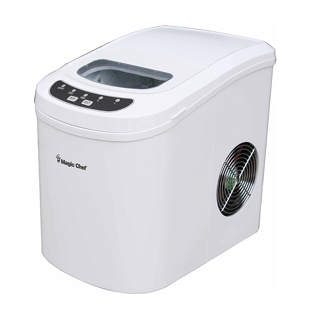 Magic Chef 27 lb Countertop Ice Maker - White MCIM22W  Ice Maker 27 lb - White