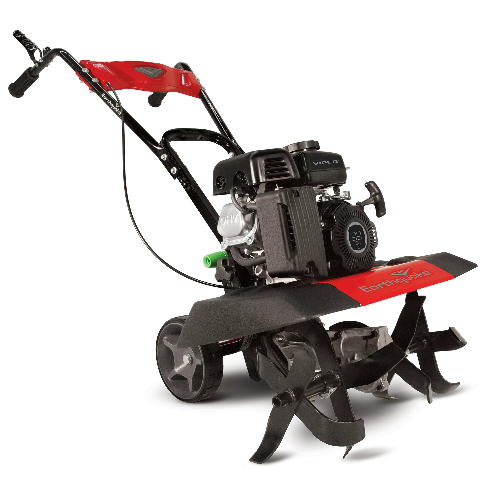 Earthquake Versa Tiller Cultivator 99cc Viper Engine. Red