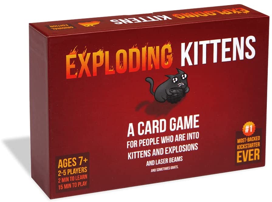 Exploding Kittens A Russian Roulette Card Game for Adults. Kids 2-5 Players