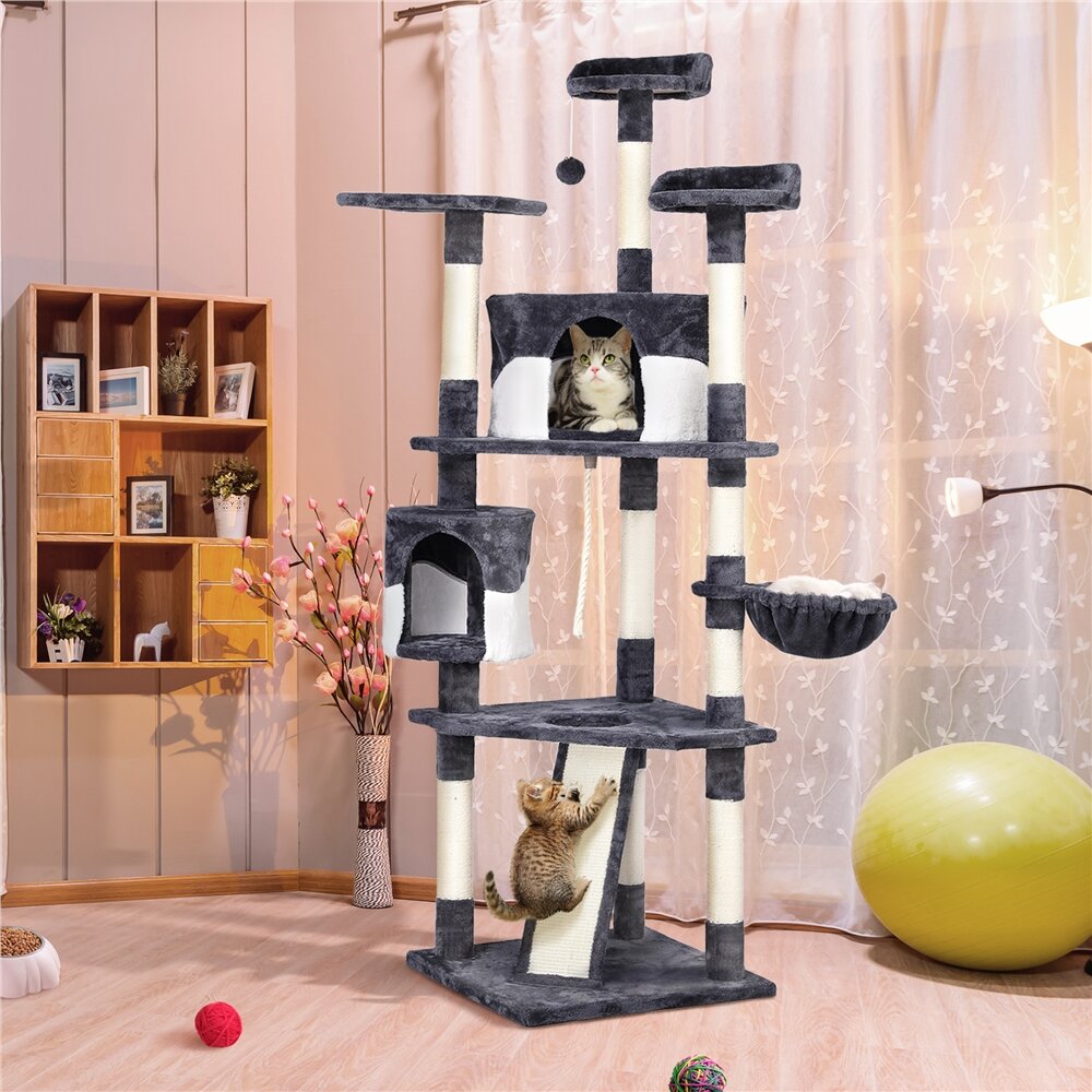 79″ Siebert Multi-Level Cat Tree