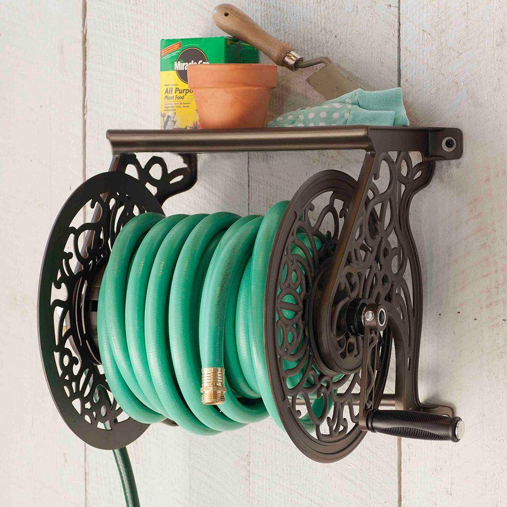 Hampton Bay 704-HB Wall-Mounted Hose Reel