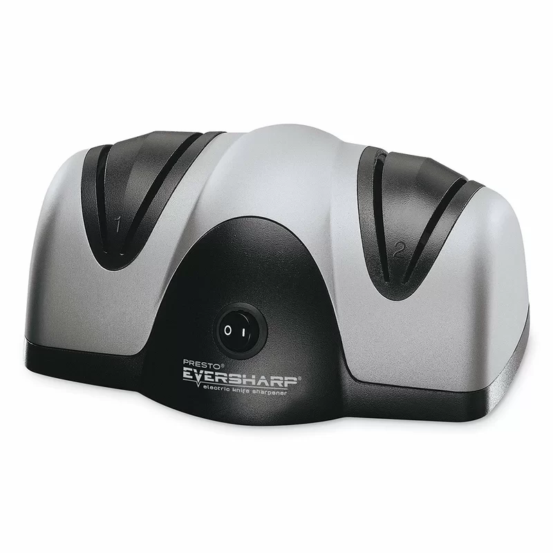 Presto 08800 EverSharp Electric Knife Sharpener. 2 stage. Black