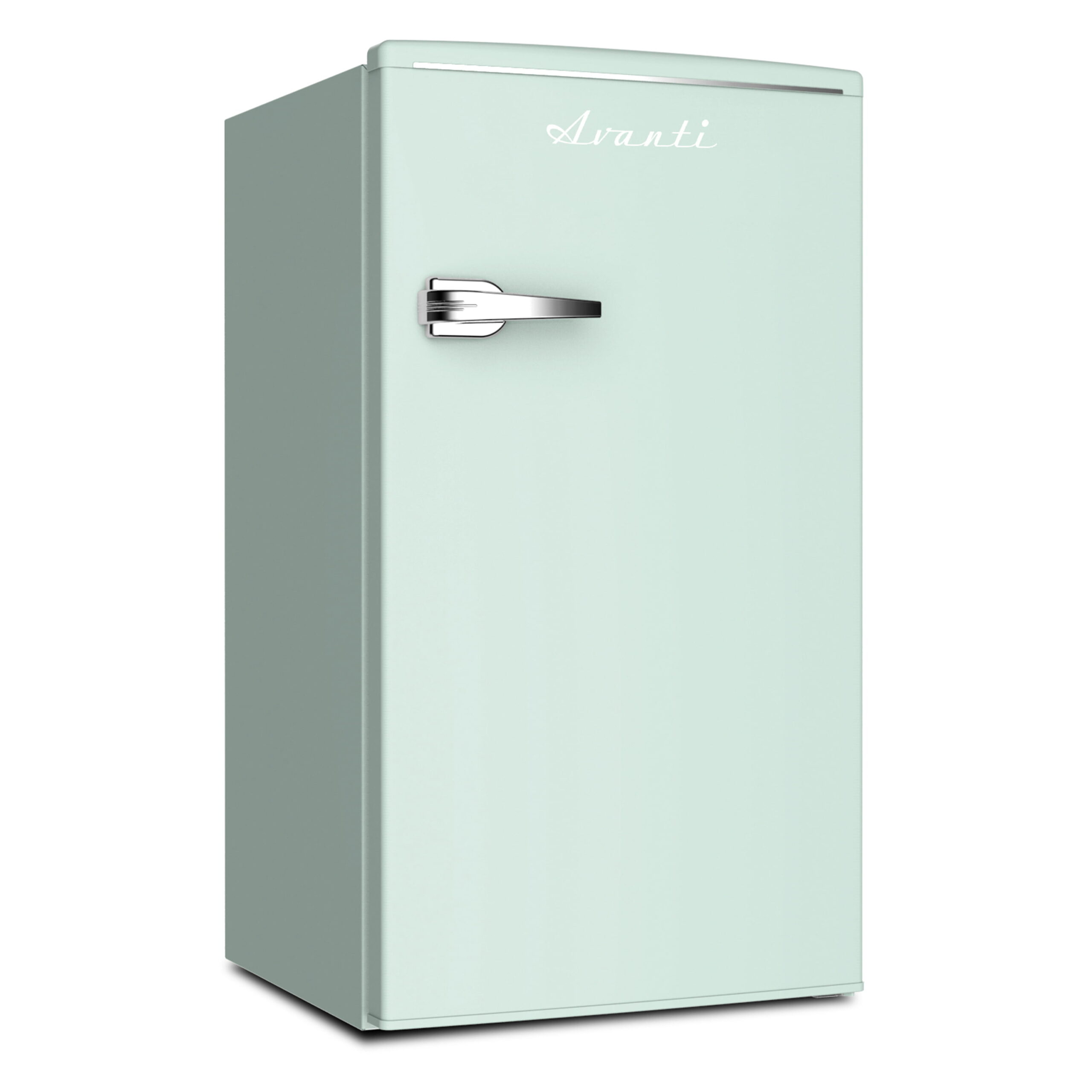 Avanti Retro Series Compact Refrigerator. Mini-Fridge. 3.1 cu. ft.. in Seafoam Green (RMRS31X7G-IS)