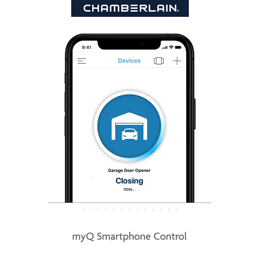 Chamberlain 0.5-HP Smart Belt Drive Garage Door Opener Works with Myq Wi-fi Compatibility