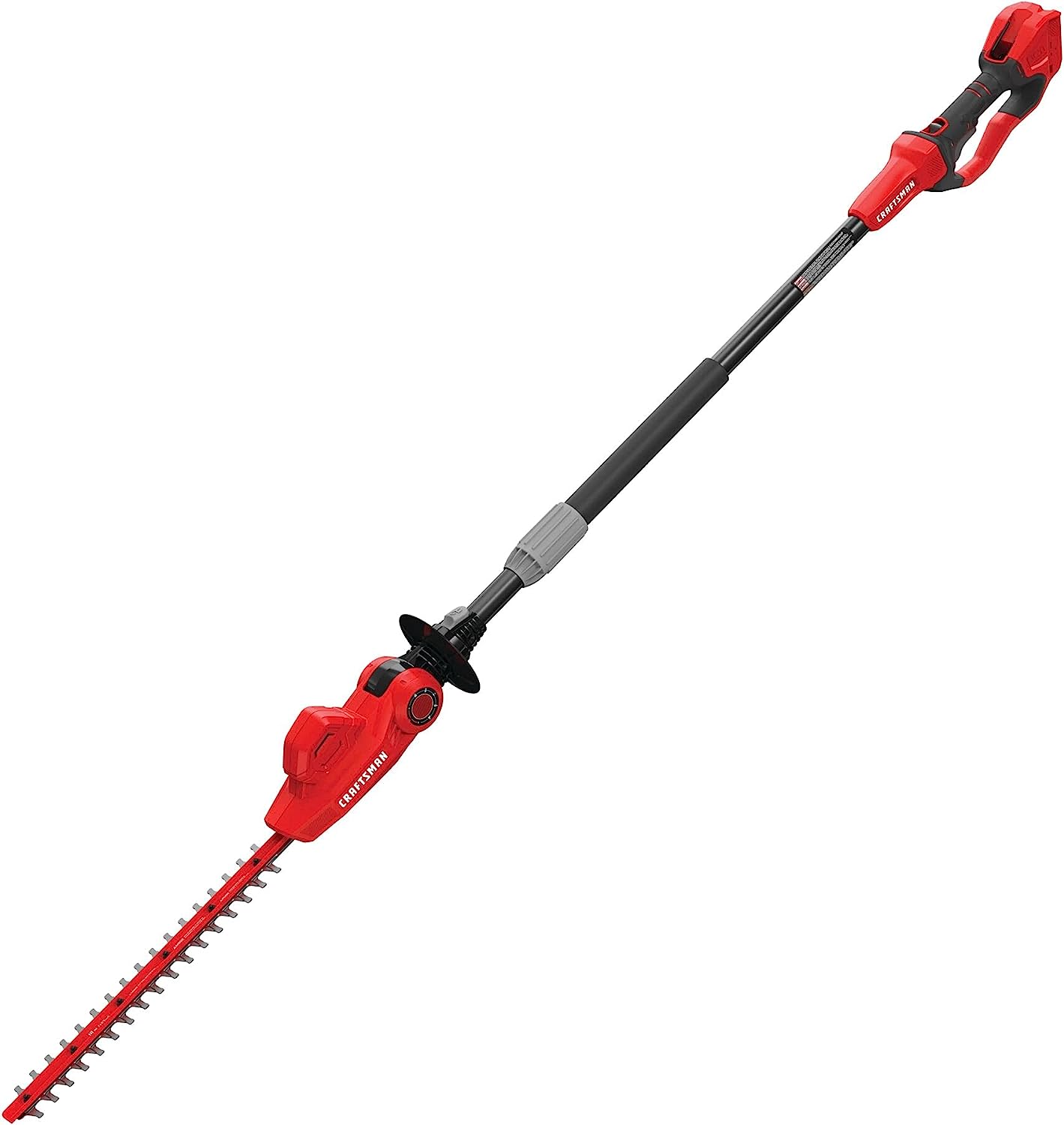 CRAFTSMAN CMCPHT818B V20* Cordless Pole Hedge Trimmer. 18-in. (Tool Only)