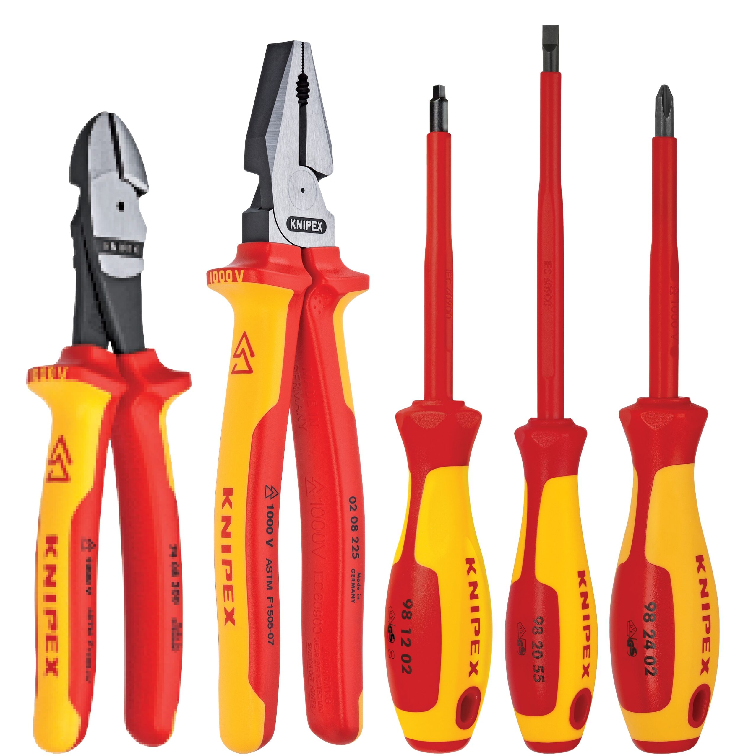 KNIPEX 5-Piece Household Tool Set