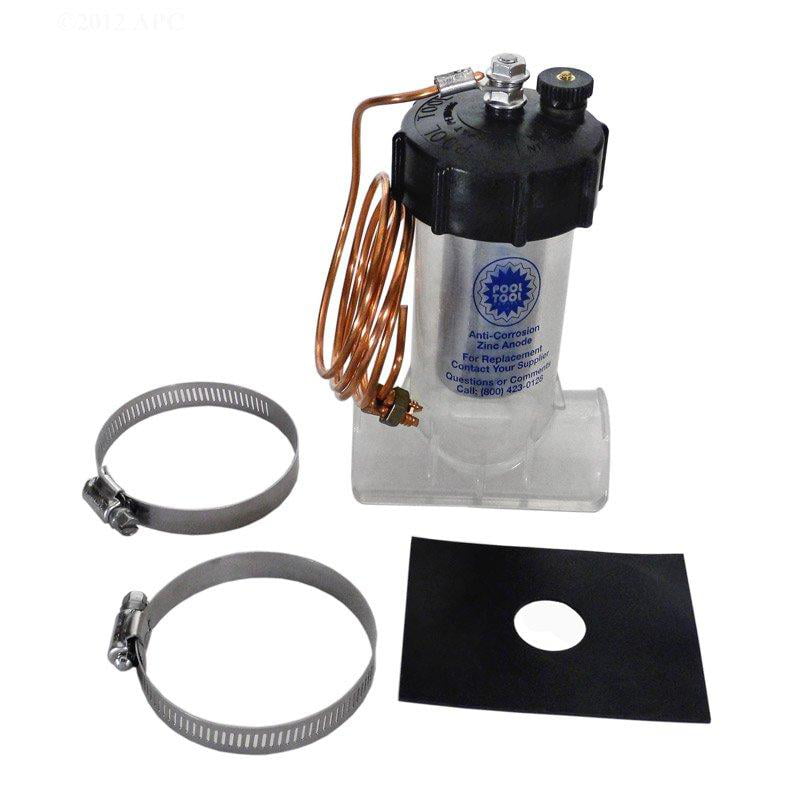Pool Tool Company Inline Anti-Elect Zinc Anode. 1-1/2in. Plumbing 104C-1