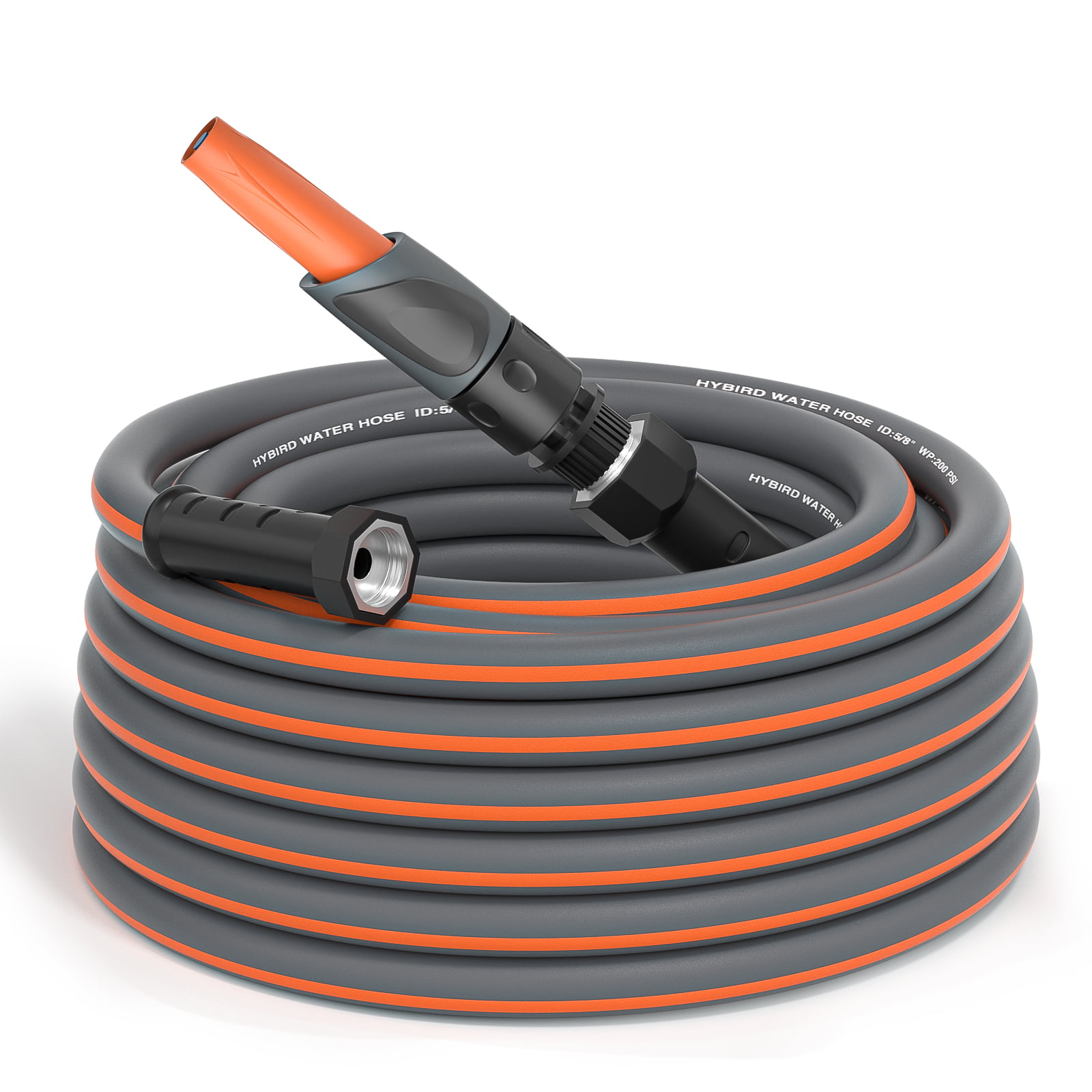 Gardguard Garden Hose 50ft x 5/8″ Heavy Duty. Lightweight Not for Drinking Water. Include Nozzle