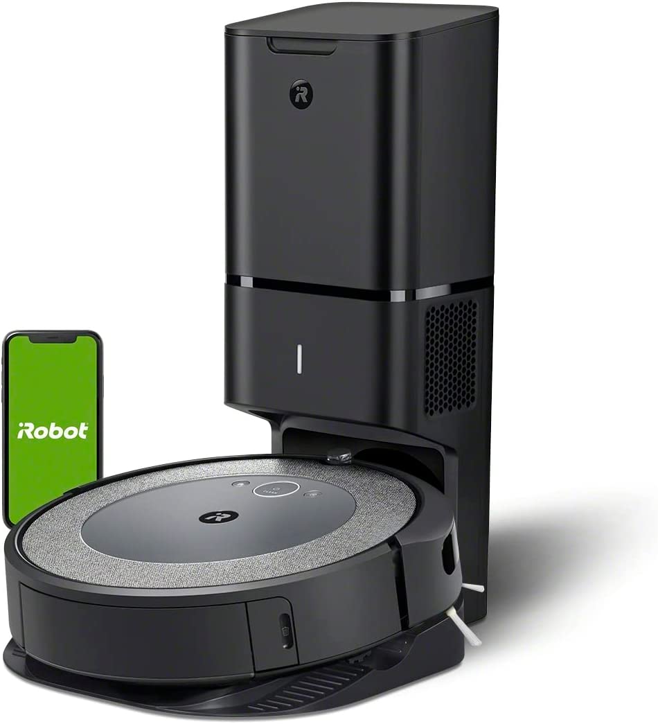 iRobot Roomba i3+ EVO (3550) Self-Emptying Robot Vacuum – Now Clean By Room With Smart Mapping. Ideal For Pet Hair
