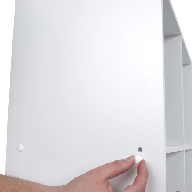 ClosetMaid  35.88-in H x 35.88-in W x 11.63-in D White Stackable Wood Laminate 9 Cube Organizer