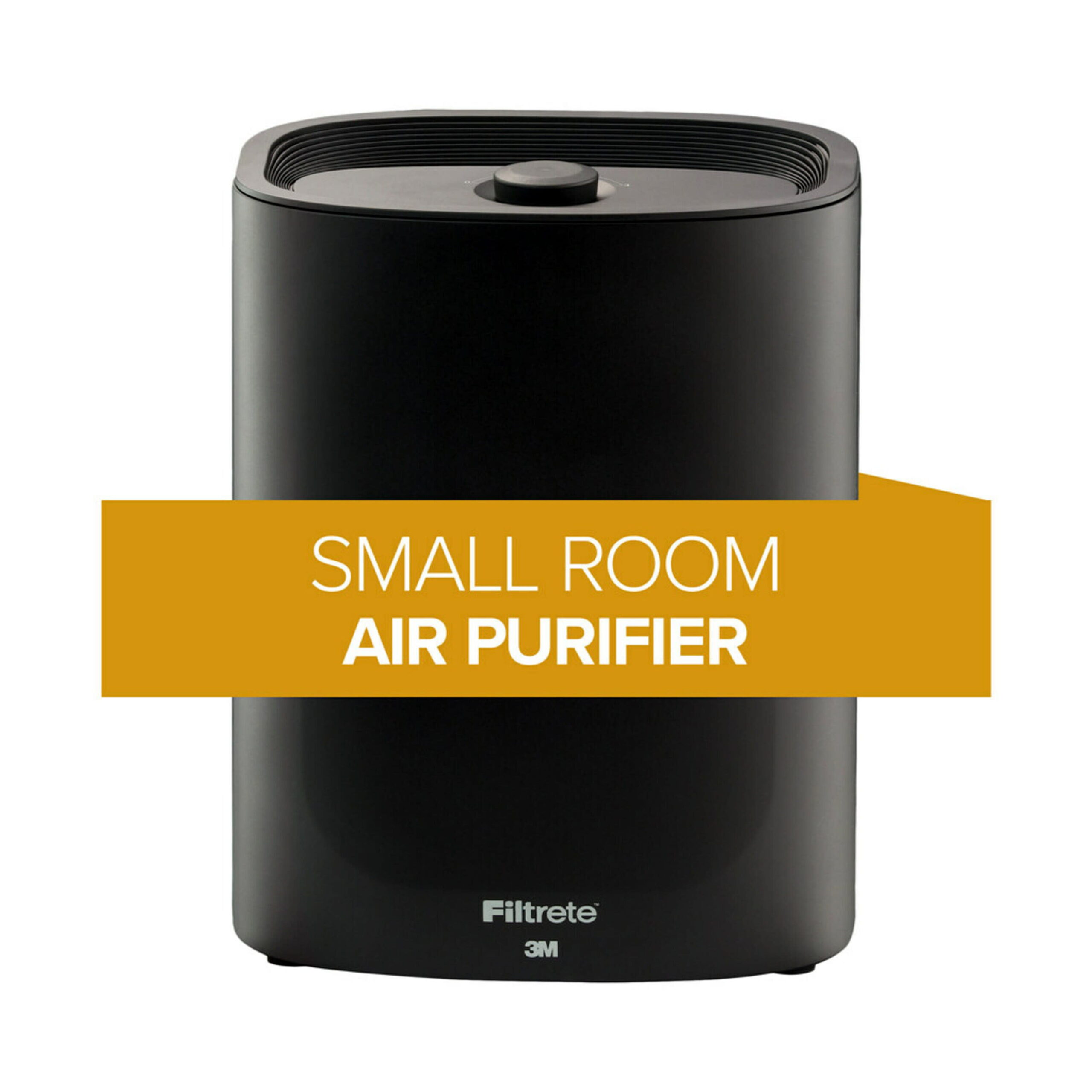 Filtrete by 3M Air Purifier with HEPA-Type Filter. Small Room Console. Black. 110 Sq ft Coverage