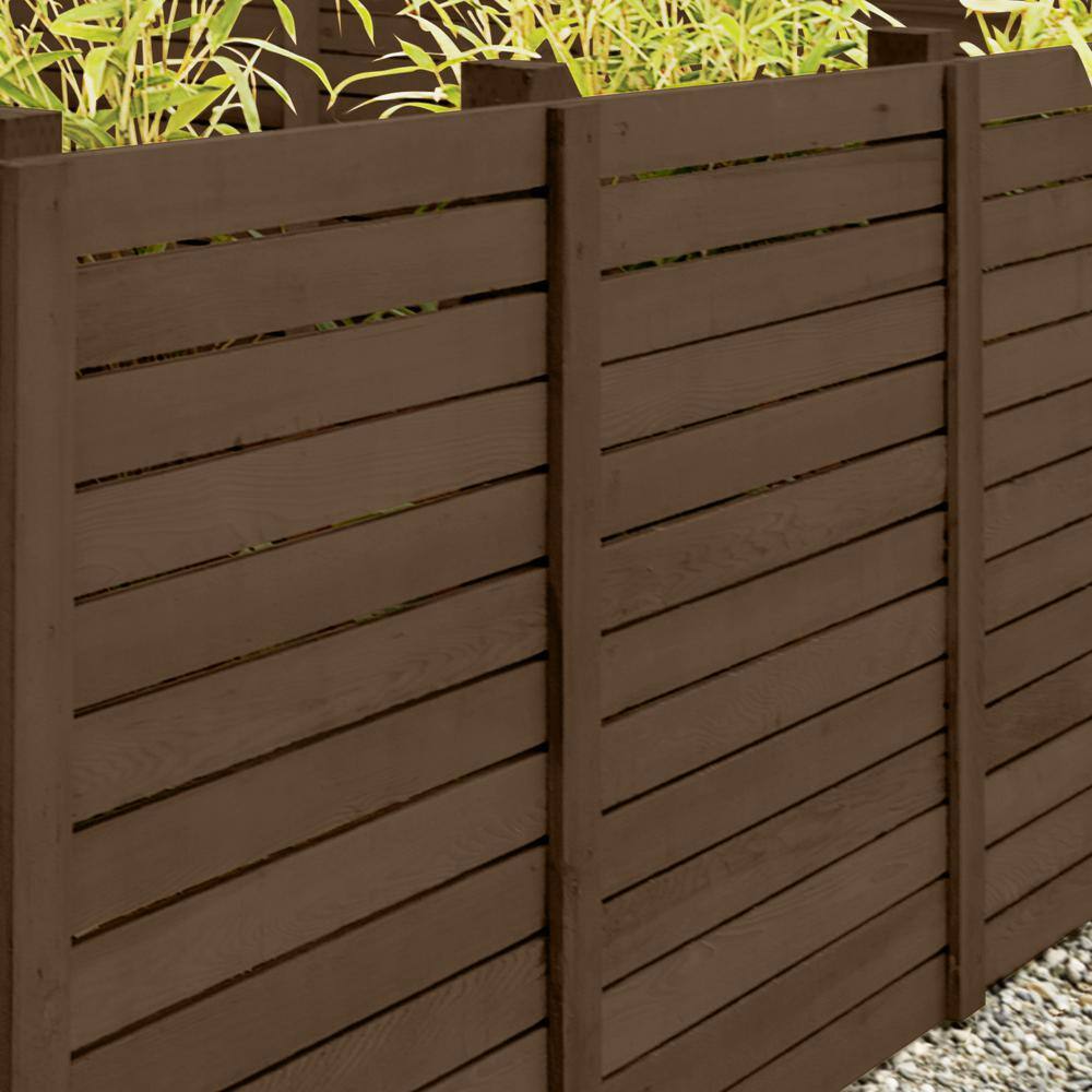 Olympic OLY209-05 Maximum 5 gal. Autumn Brown Solid Color Exterior Stain and Sealant in One