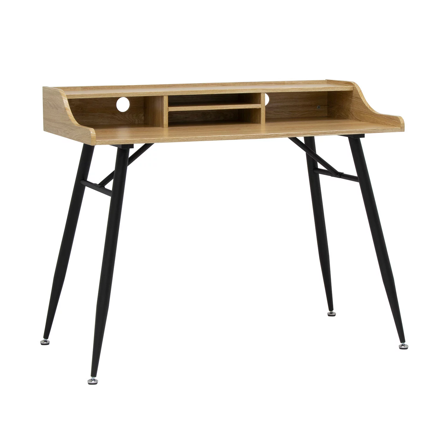 Woodford 45 Modern Writing/Laptop Desk with Storage. Assorted Colors