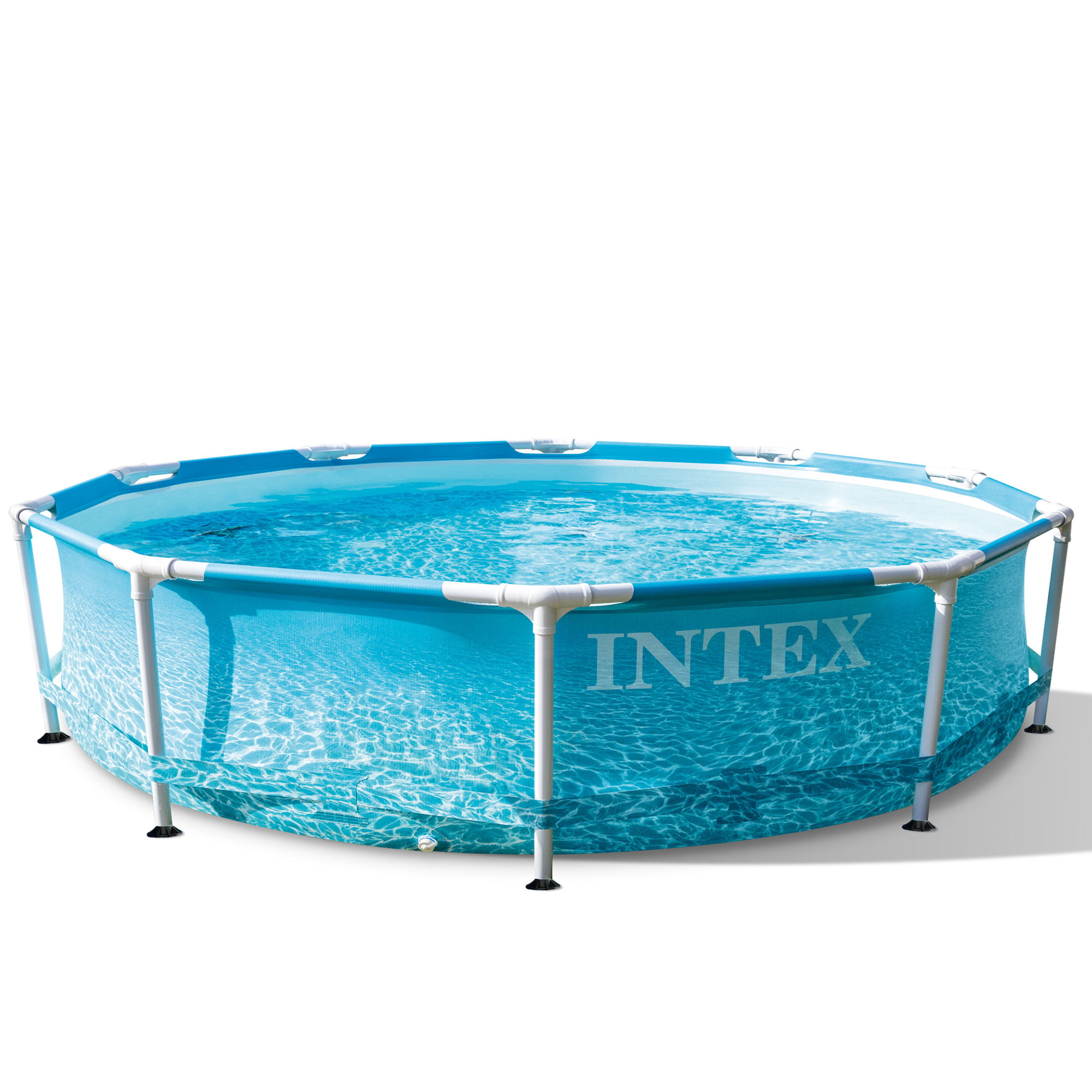 Intex 28206EH 10′ x 30″ Above Ground Steel Metal Frame Beachside Swimming Pool