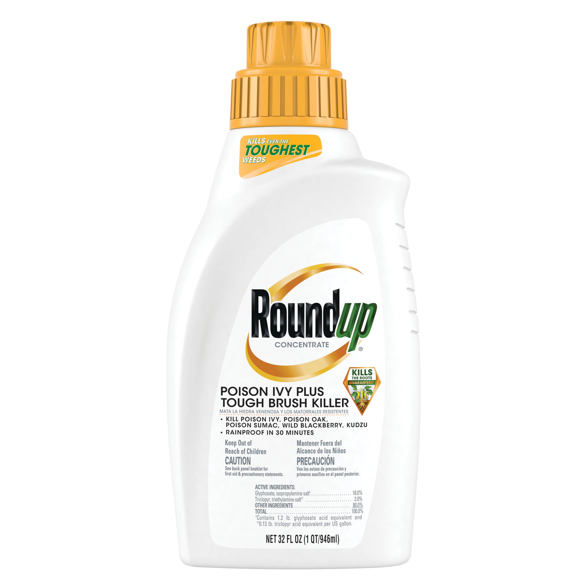 Roundup Concentrate Poison Ivy Plus Tough Brush Killer. 32 oz.