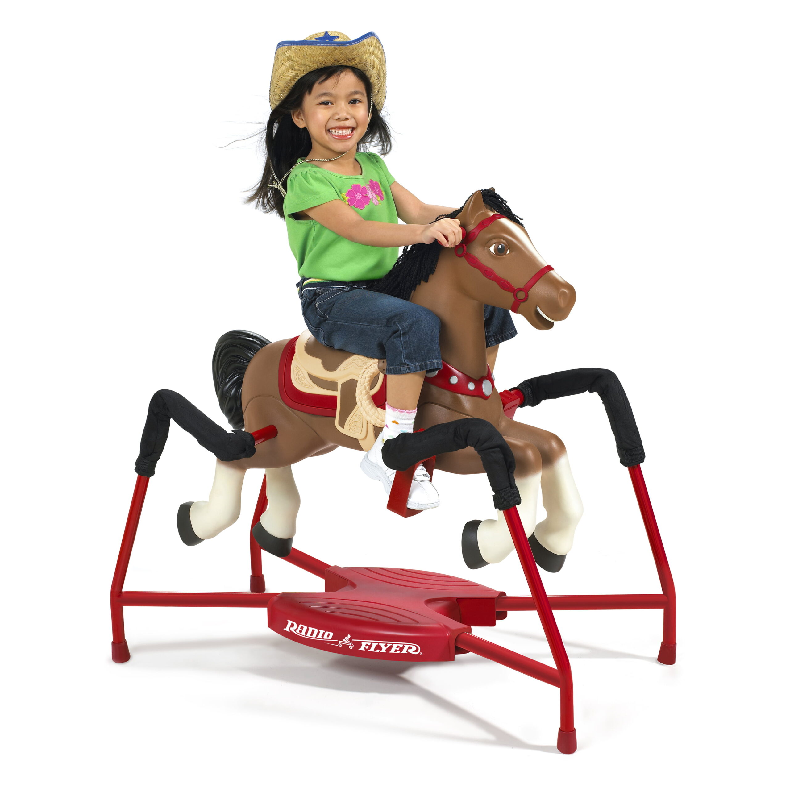 Radio Flyer Blaze Interactive Spring Horse. Ride-on with Sounds
