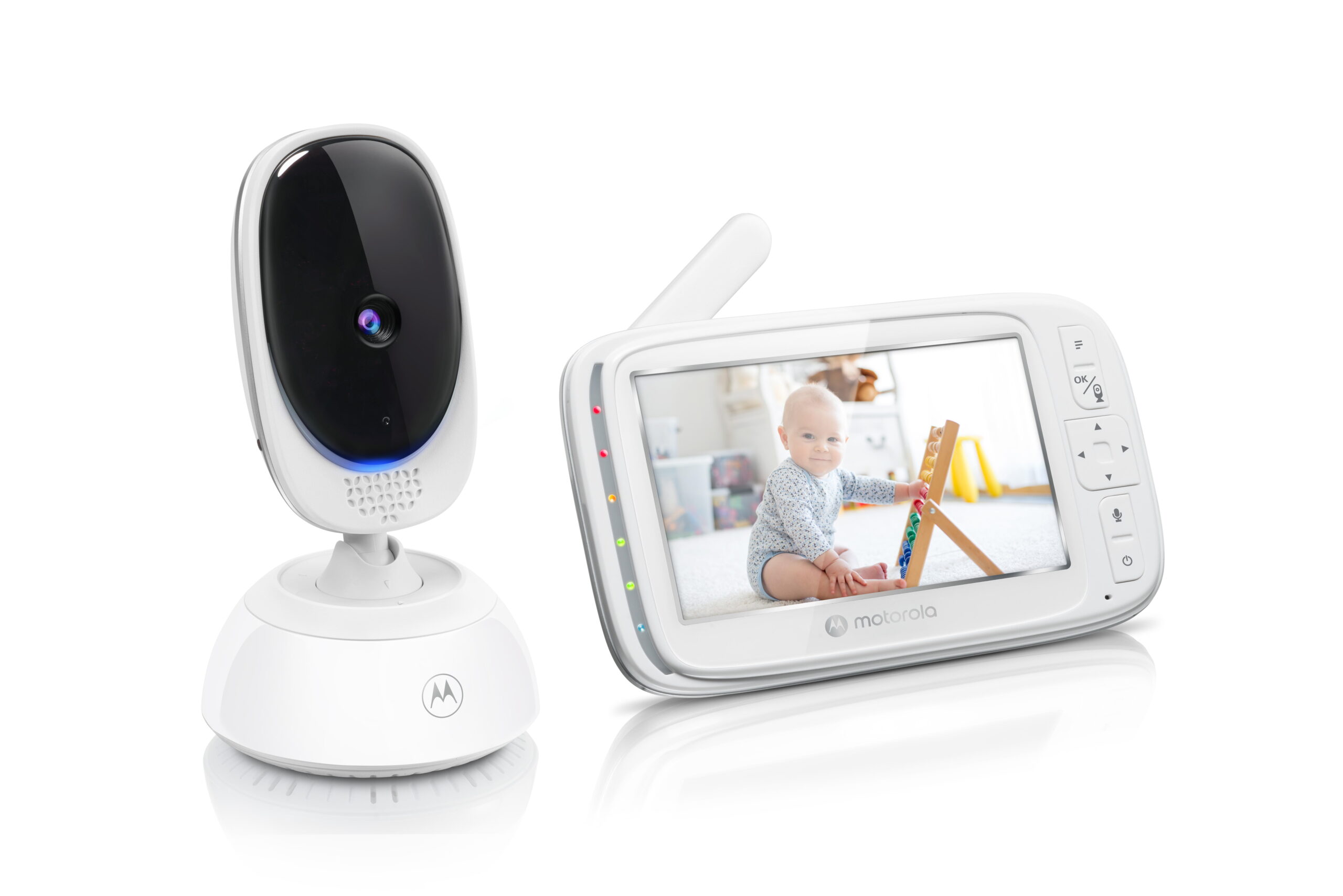 Motorola VM75 Video Baby Monitor w/ 5″ Color Screen & Camera | Two-Way Talk. Lullabies. Remote Zoom