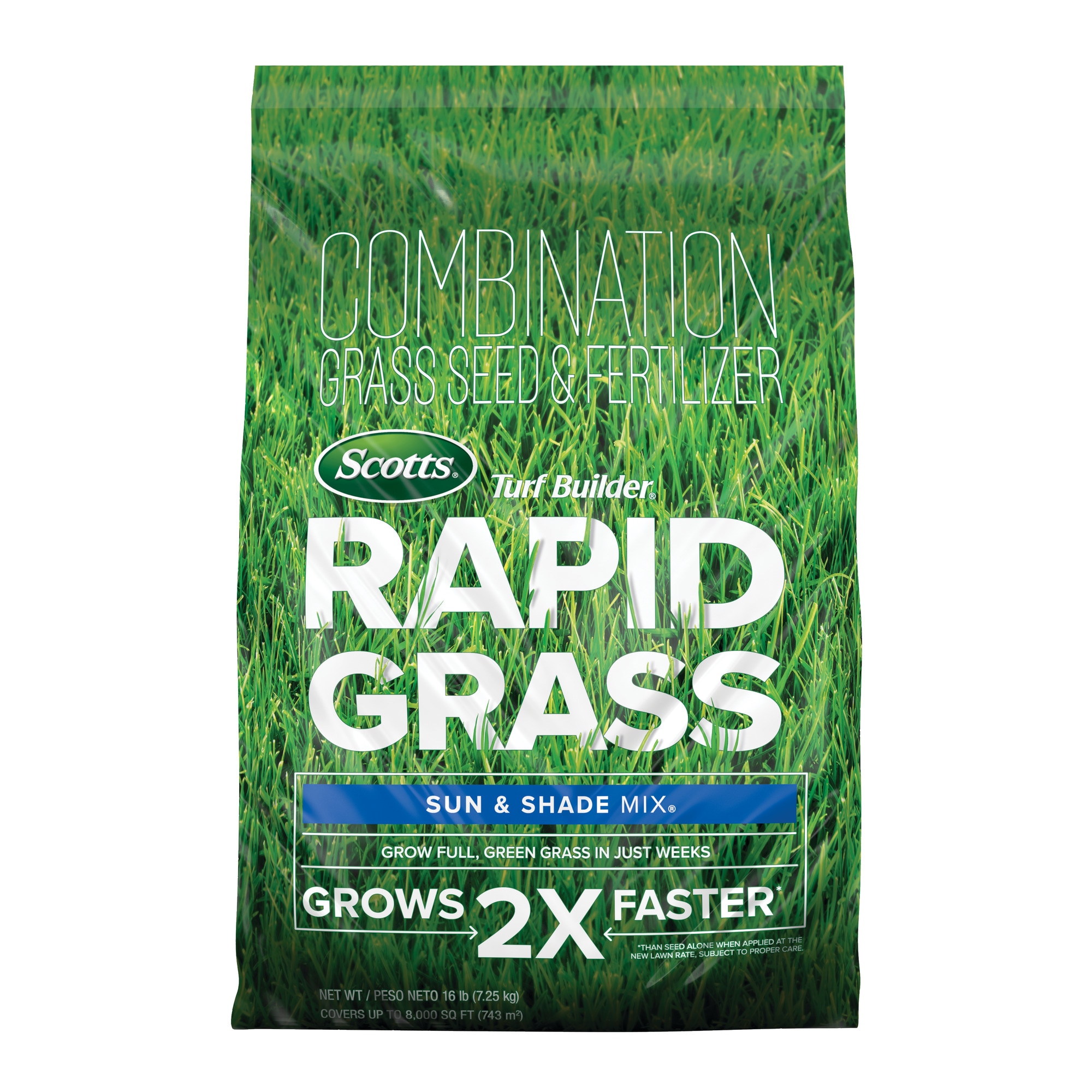Scotts Turf Builder Rapid Grass 16-lb Mixture/Blend Grass Seed
