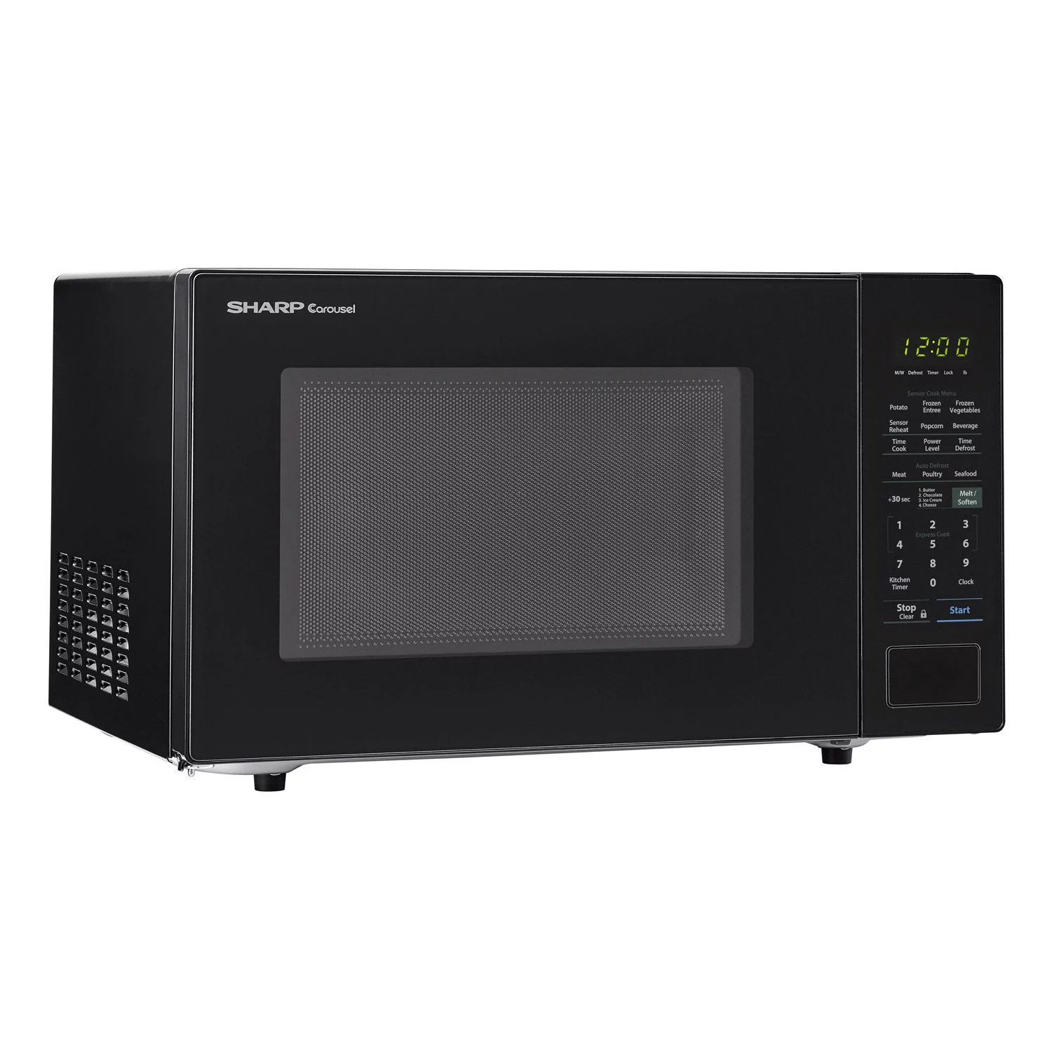 Sharp 1.4 cu. ft. Countertop Black Microwave