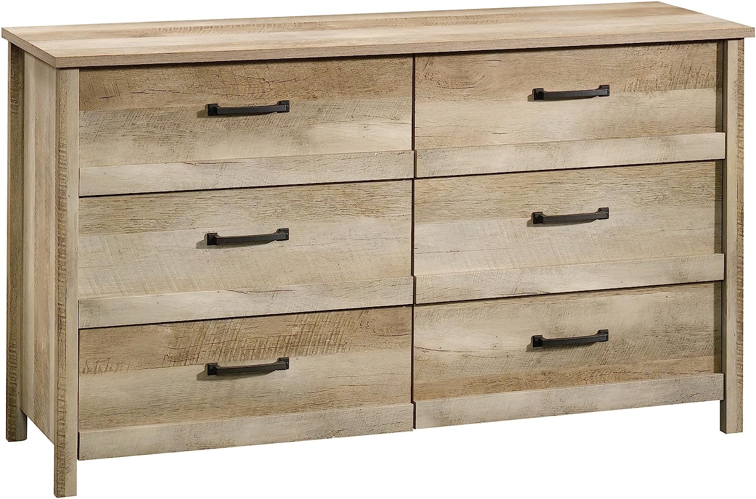 Sauder Cannery Bridge 6-Drawer Dresser. Lintel Oak finish