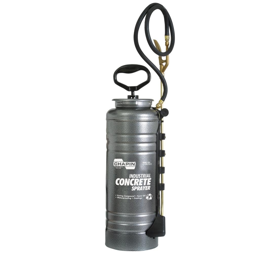 Chapin 1979 3.5 Gal. Tri-Poxy Industrial Concrete Open Head Sprayer with Anti Clog Filter