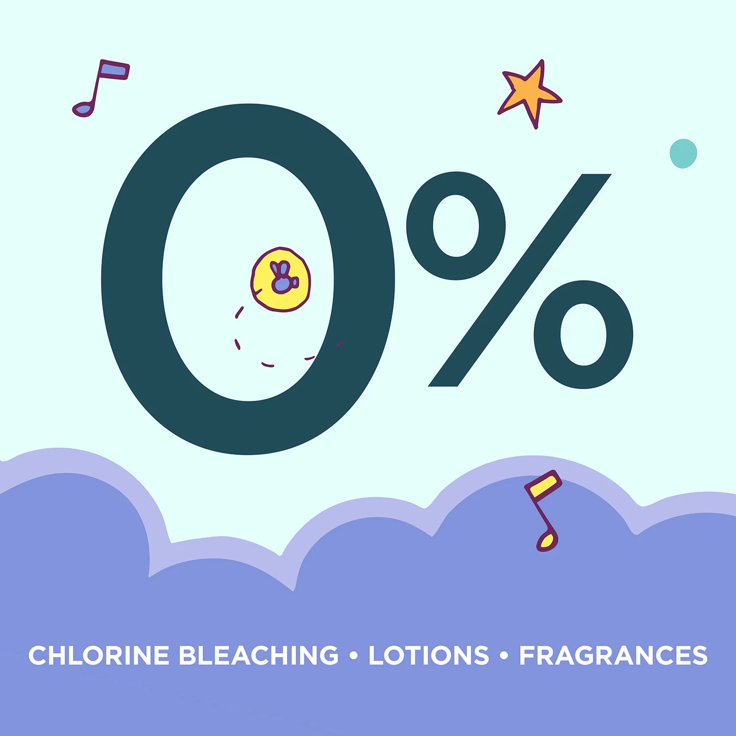 Seventh Generation Free & Clear Overnight Diapers. Size Stage 4 - 24 ct.