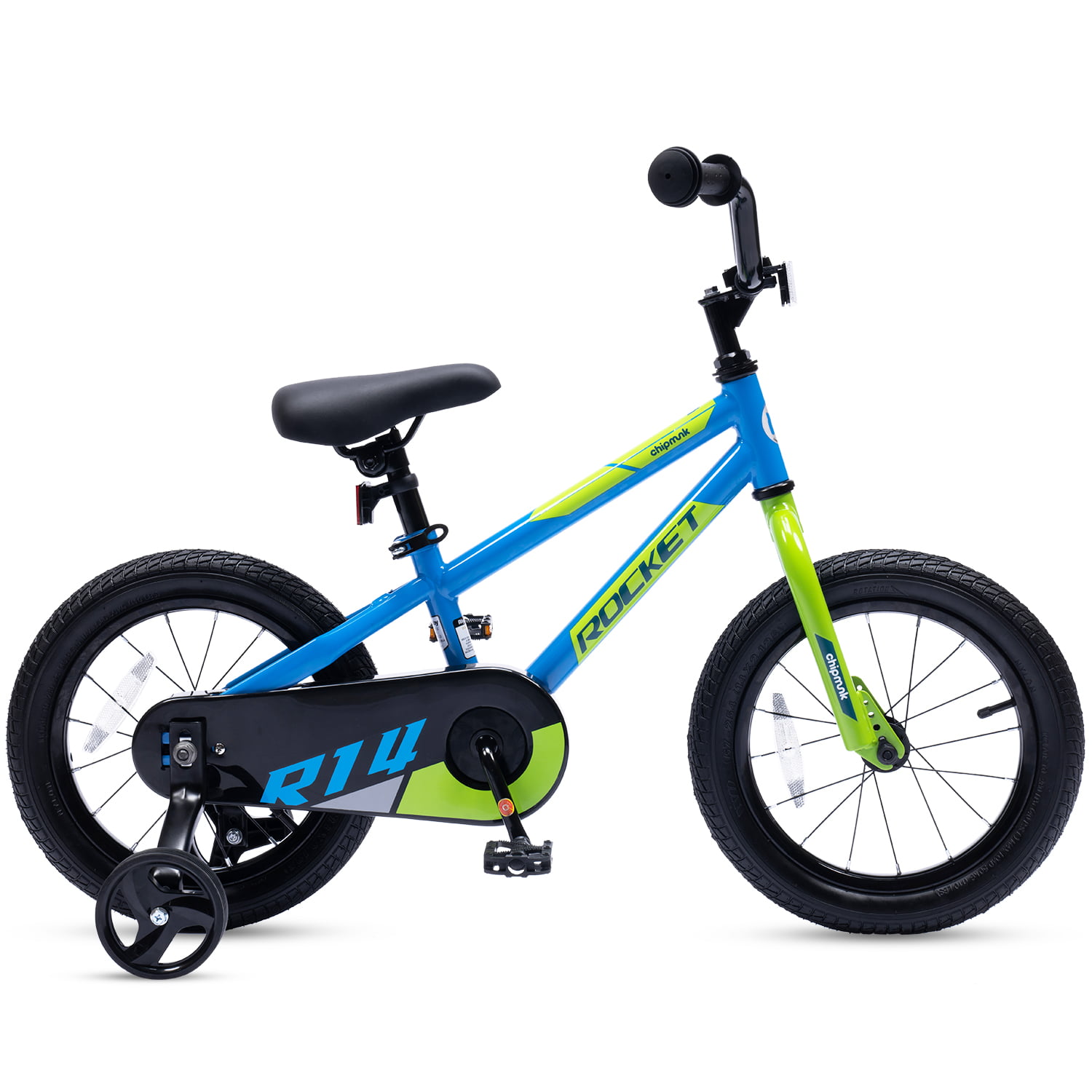 Royalbaby Chipmunk Rocket 12in Bicycle Kids Bike for Boys Blue Color