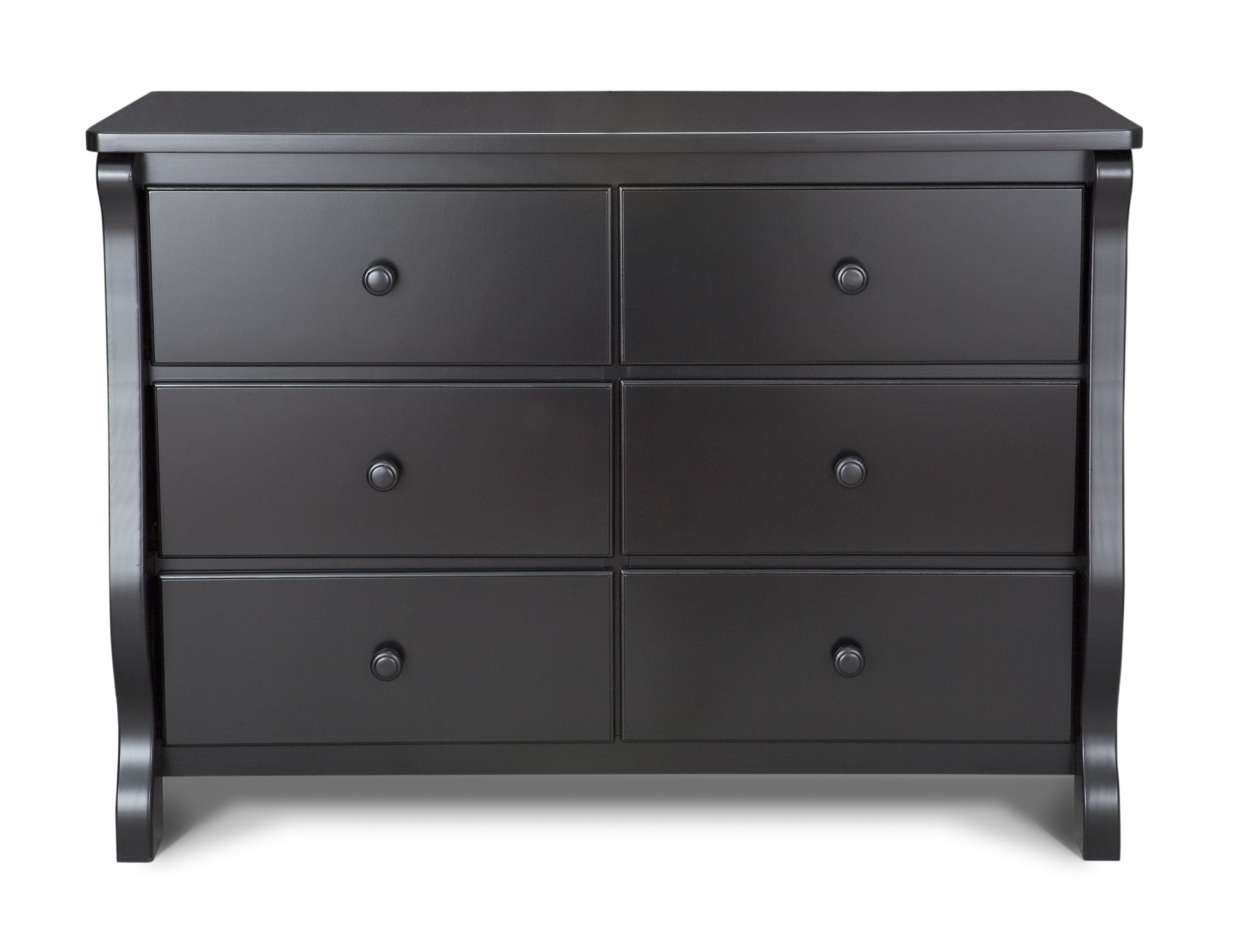 Delta Children 6-Drawer Dresser. Black