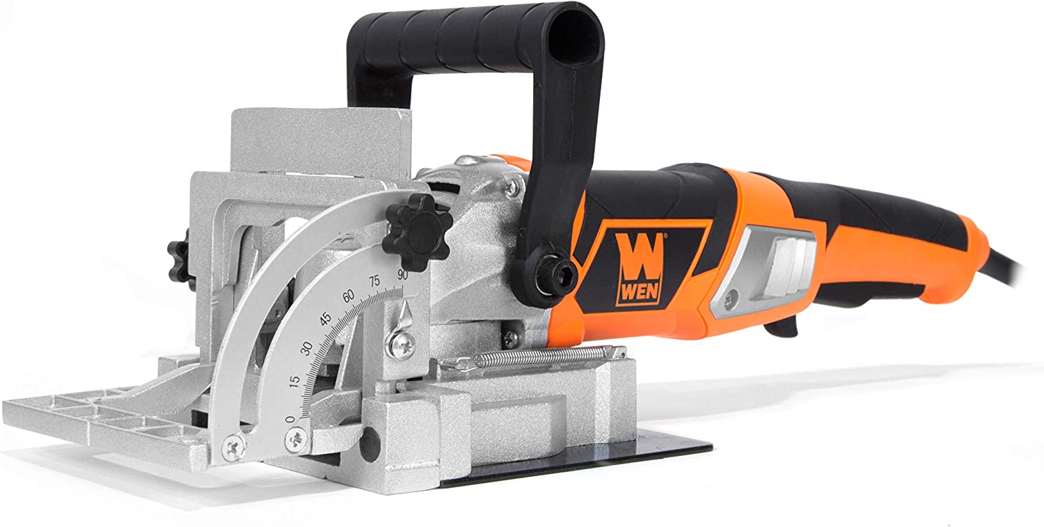WEN JN8504 8.5-Amp Plate and Biscuit Joiner with Case and Biscuits