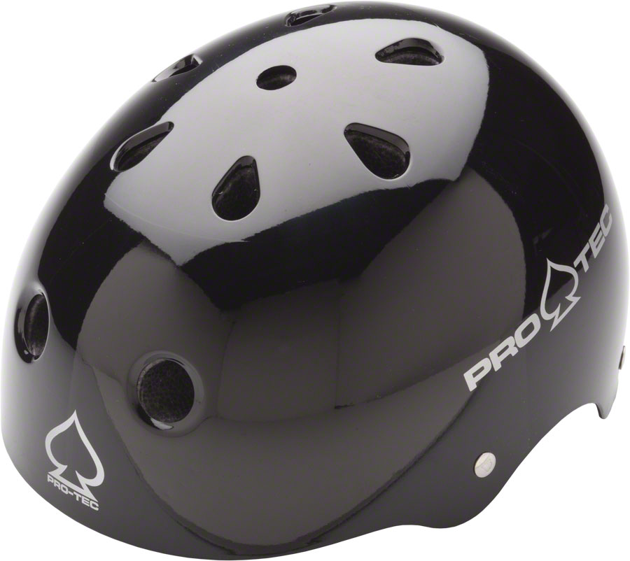 Pro-tec Classic Helmet: Gloss Black~ LG