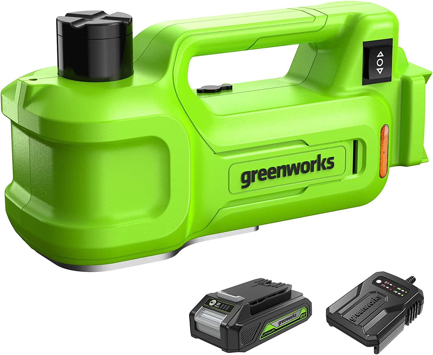 Greenworks 24V 2.0Ah Car Jack with 2A Battery and Charger