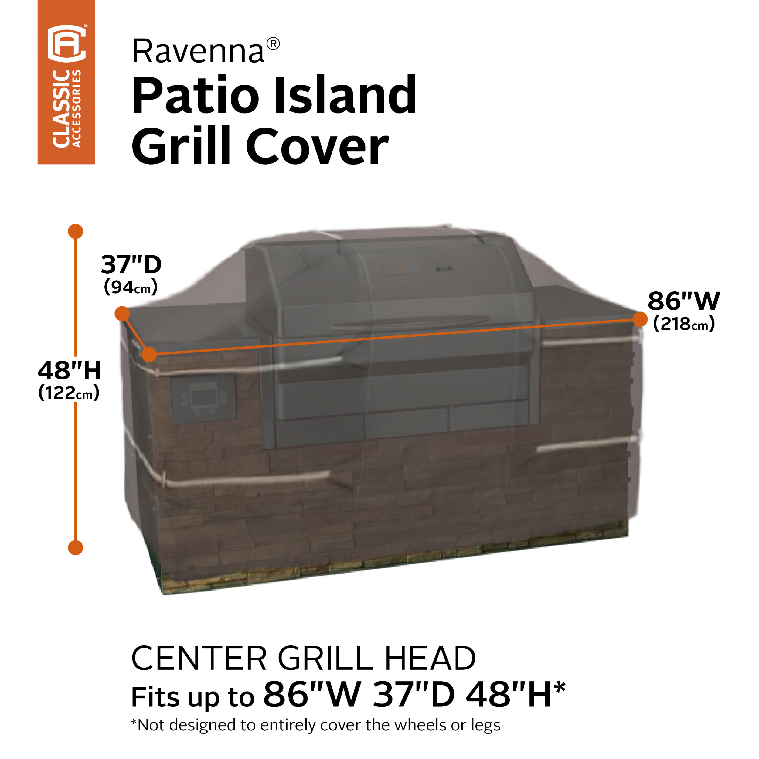Classic Accessories 37″ BBQ Grill Cover