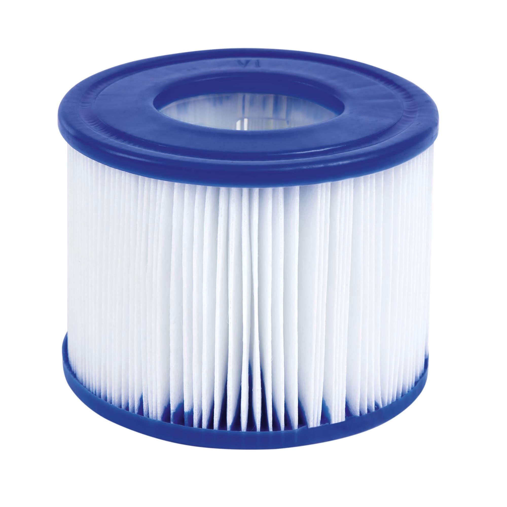 Bestway Fiji SaluSpa 2-4 Person Inflatable Hot Tub with 120 AirJets. Gray