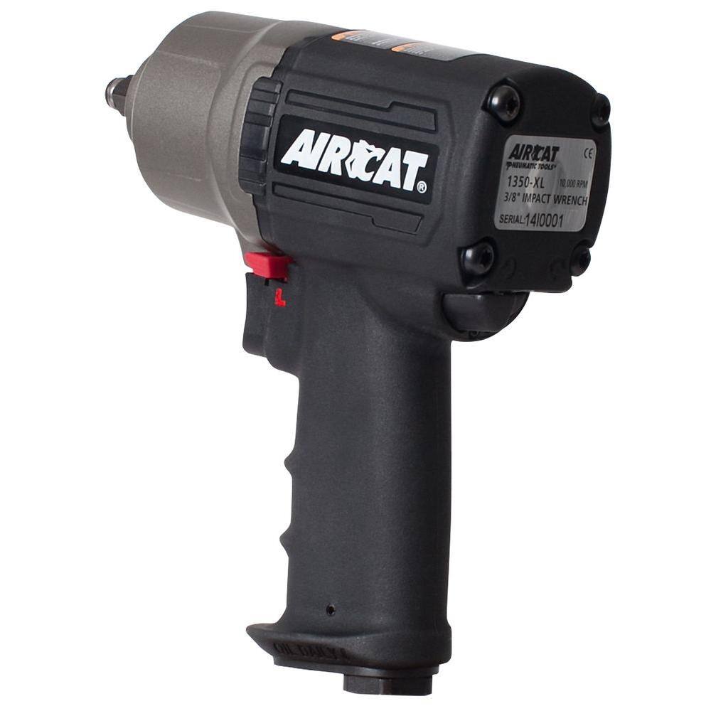 AIRCAT 1350-XL 3/8 in. High/Low Torque Composite Twin Hammer Impact Wrench