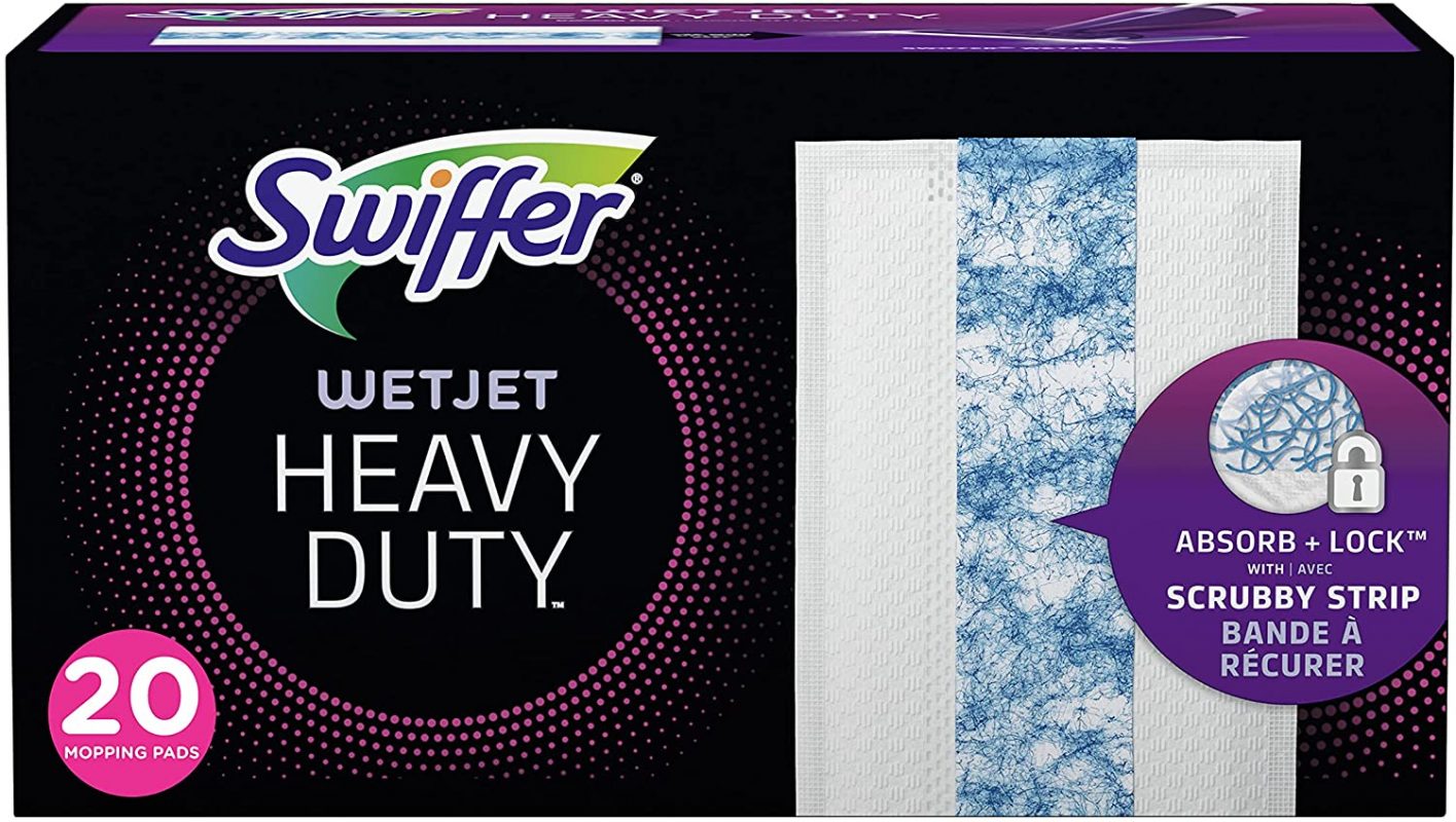 Swiffer WetJet Heavy Duty Mopping Pad Refill. 20 Count