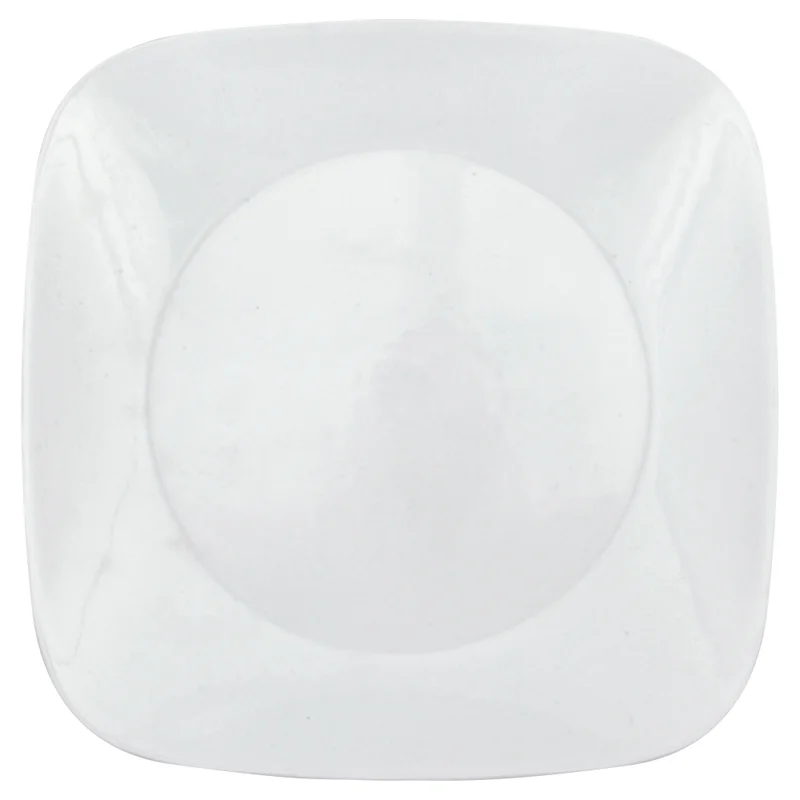 CORELLE 1069961 Plate Pure White 10.25. 10-1/4″. (Set of 6)