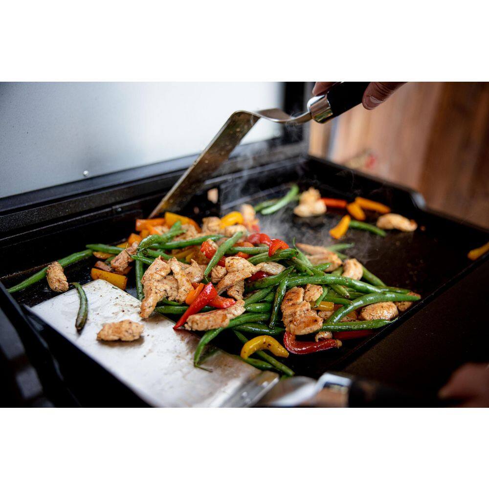 HALO HZ-1007-ANA Elite1B 1-Burner Outdoor Propane Countertop Griddle in Black