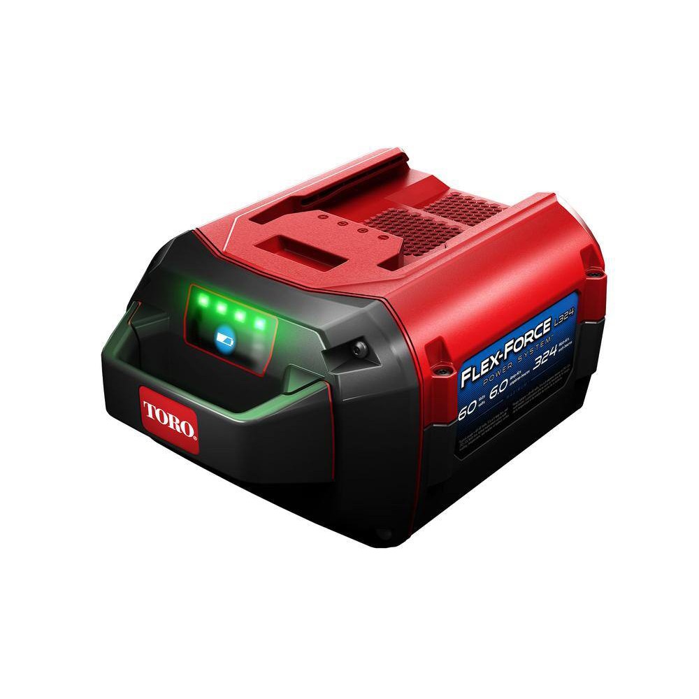Toro 88660 Flex-Force Power System 60-Volt Max 6.0 Ah Lithium-Ion L324 Battery