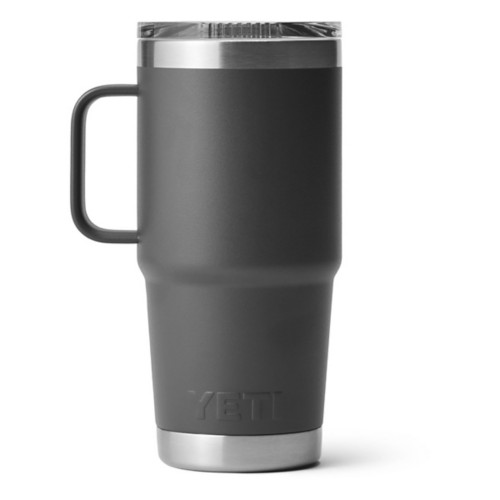 YETI Rambler 20 oz Travel Mug with Stronghold Lid - Charcoal