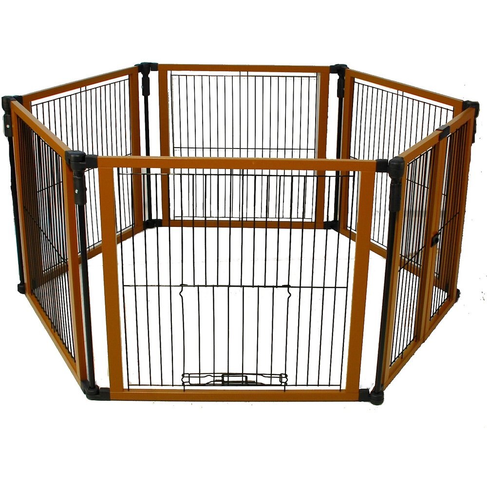 Cardinal Gates Perfect Fit Wire Dog Pen - Brown