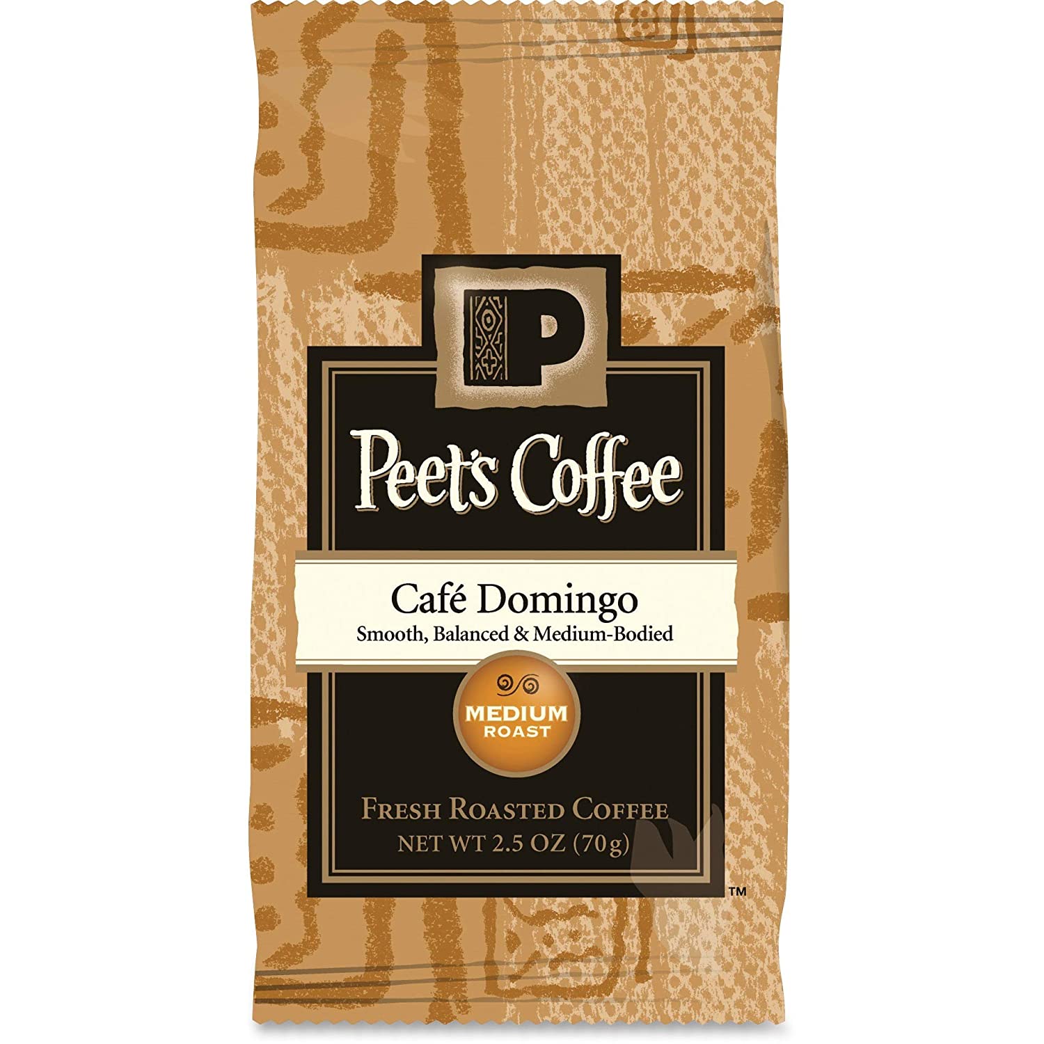 Peet-s Coffee Cafe Frac Pack Café Domingo 2.5 Ounce (Pack of 18) 45 Ounce