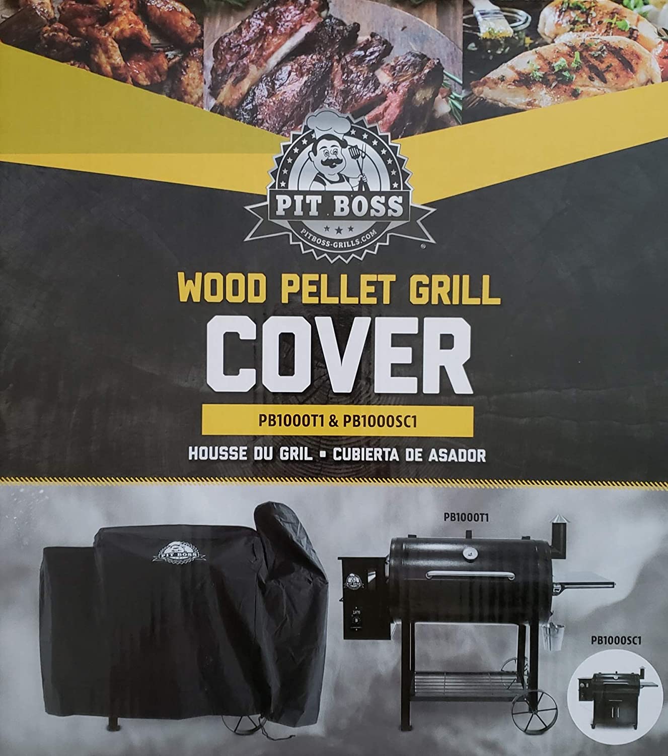 Pit Boss 73750 Outdoor Equipment Pellet Grill Cover for 1000D3 Series Grills