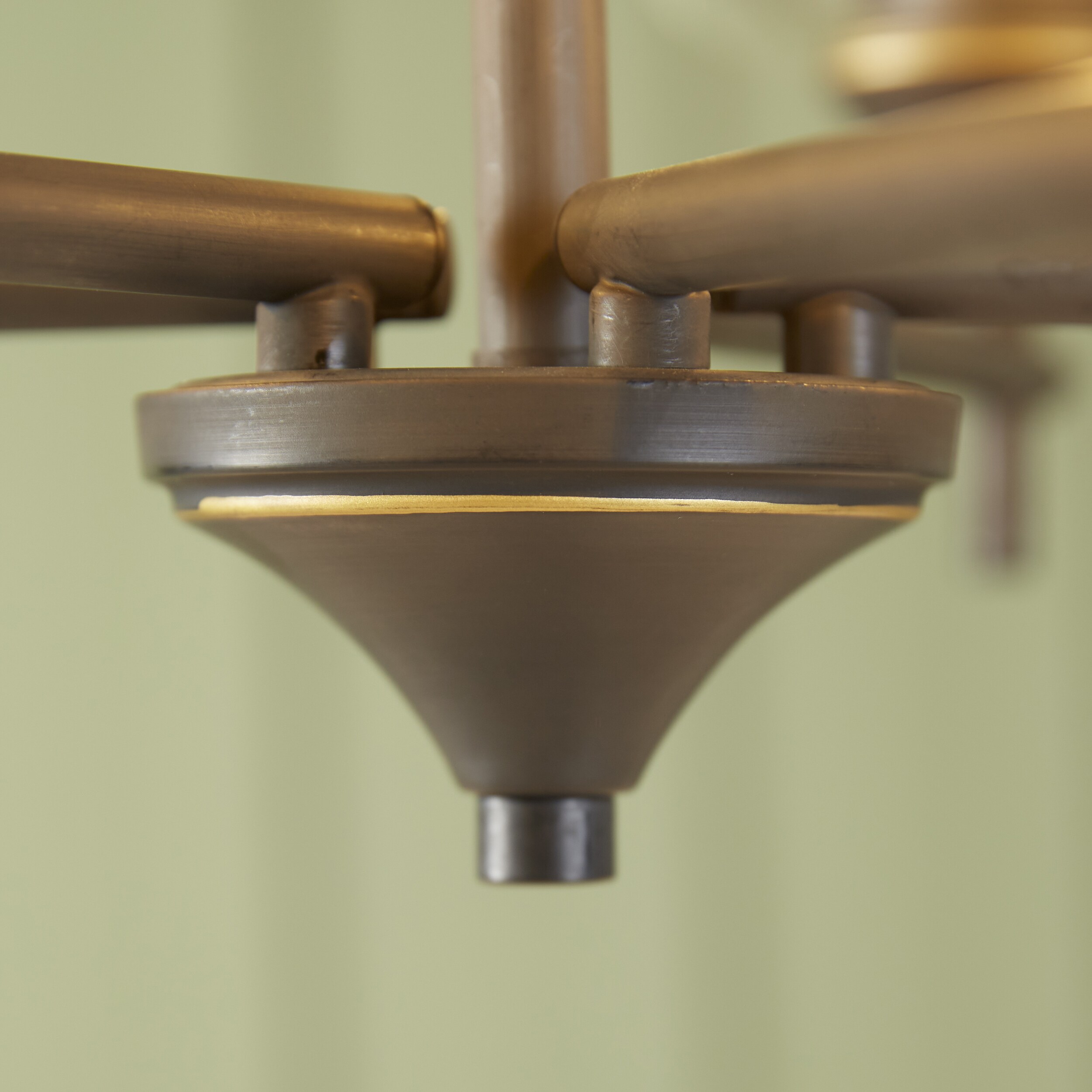 allen + roth Meredith 5-Light Bronze Modern/Contemporary Chandelier