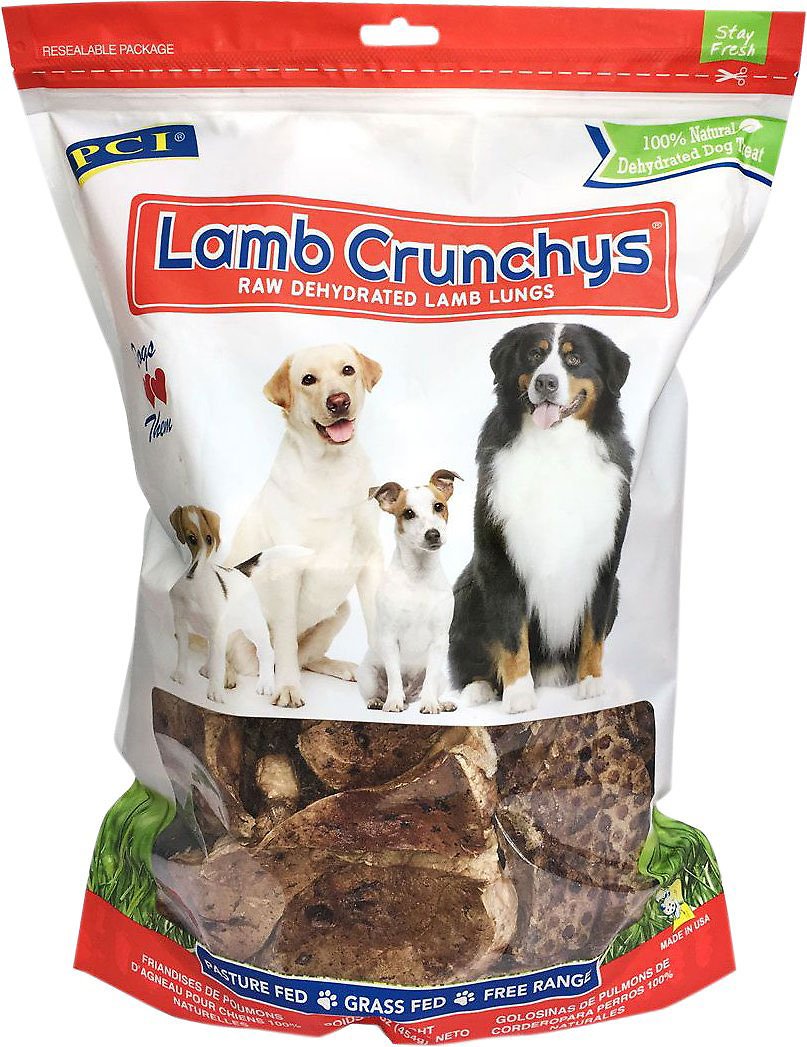Pet Center Lamb Crunchys Dog Treats. 16 Oz. Bundle of 3
